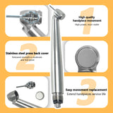 EXP 45 Degree Angle LED Self-illuminating Dental High Speed Handpiece 24 Hole Dental Equipment Product Dentist Tool Drill