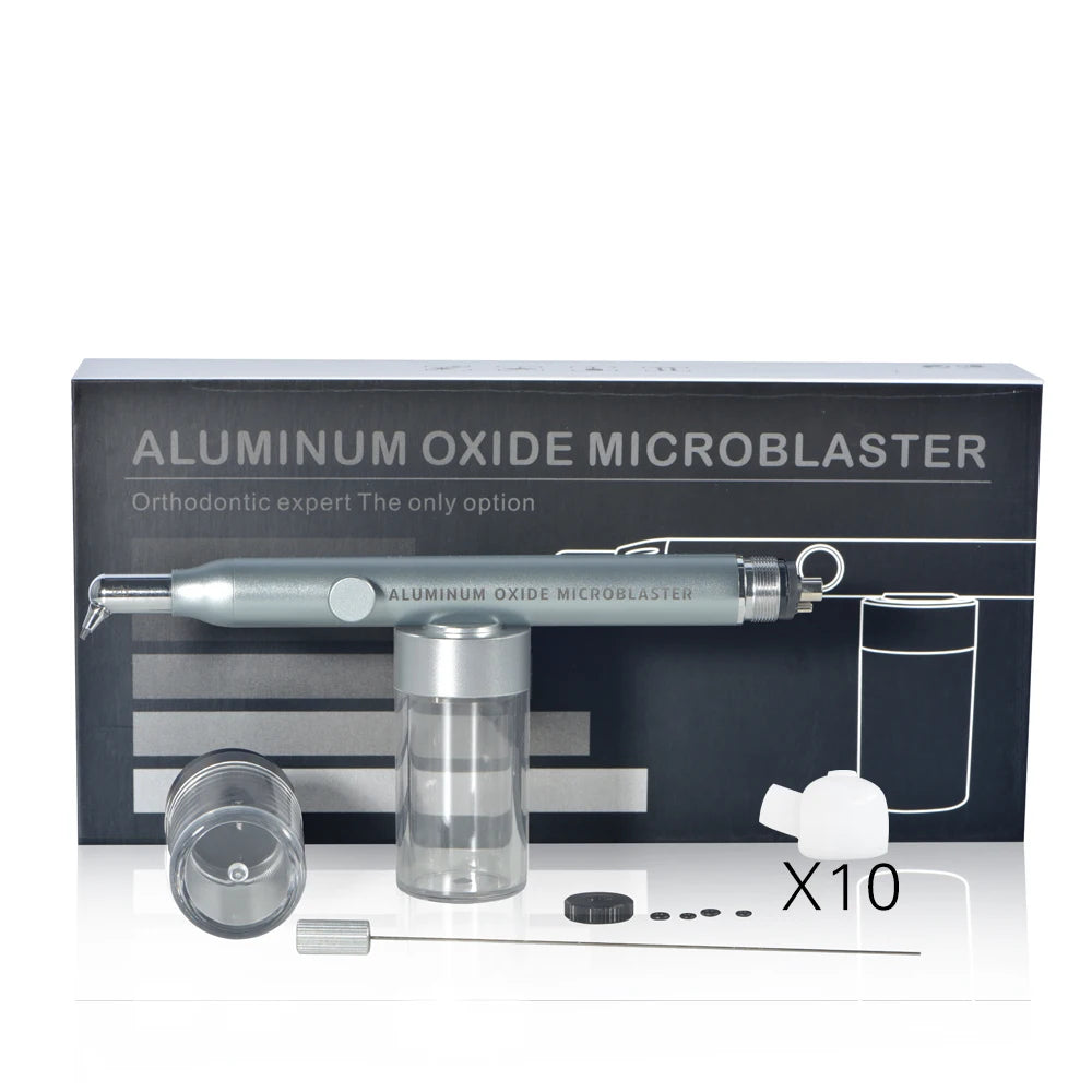 EXP Dental Aluminum Oxide Micro Blaster with Water Spray Microetcher Alumina Sandblasting Gun Air Polisher Dentistry Tools