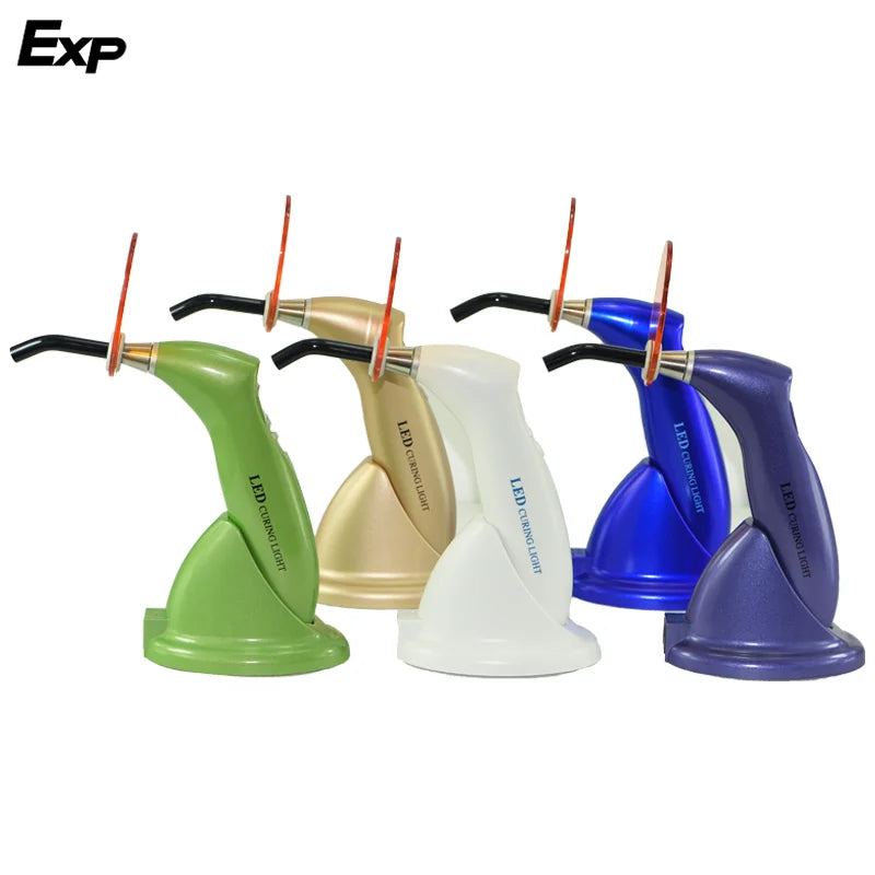 EXP Dental Small Gun Plastic Light Curing Rechargeable Cordless Resin Curing Dentist Tool Equipment