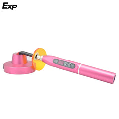 EXP Rechargeable LED Wireless Metal Curing Light Resin Curing Dental Equipment Cordless US/EU Pulg