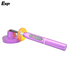 EXP Rechargeable LED Wireless Metal Curing Light Resin Curing Dental Equipment Cordless US/EU Pulg