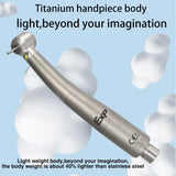 EXP Titanium Alloy Self-generator Dental LED Handpiece Standard and Torque Air Turbine Ceramic Bearing QD Coupler Dentist Tool