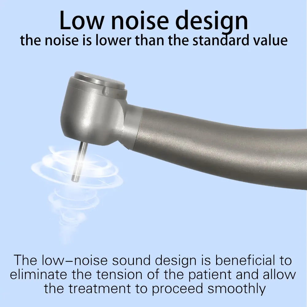 EXP Titanium Alloy Self-generator Dental LED Handpiece Standard and Torque Air Turbine Ceramic Bearing QD Coupler Dentist Tool