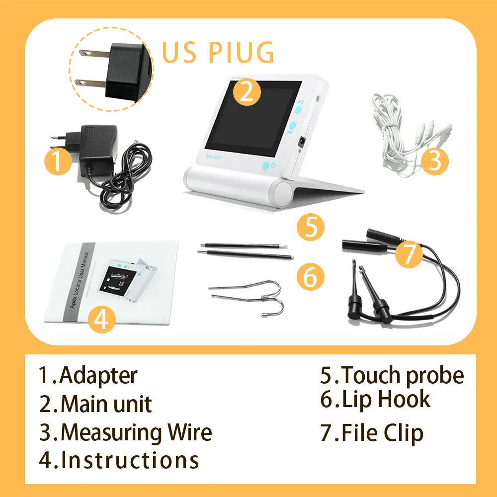 EXP Dental Endo Apex Locator Dentistry Endodontics Root Canal Measurement Mini Root Canal Located Instruments Dentistry Tool