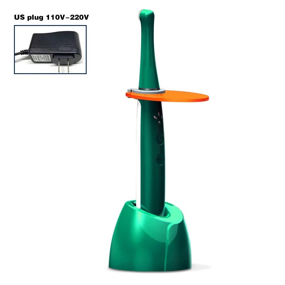 EXP Dental Wireless LED Light Curing 1 Second Light Cure Multifunctional Curing Head Dentist Tools Equipment Resin Light Curing