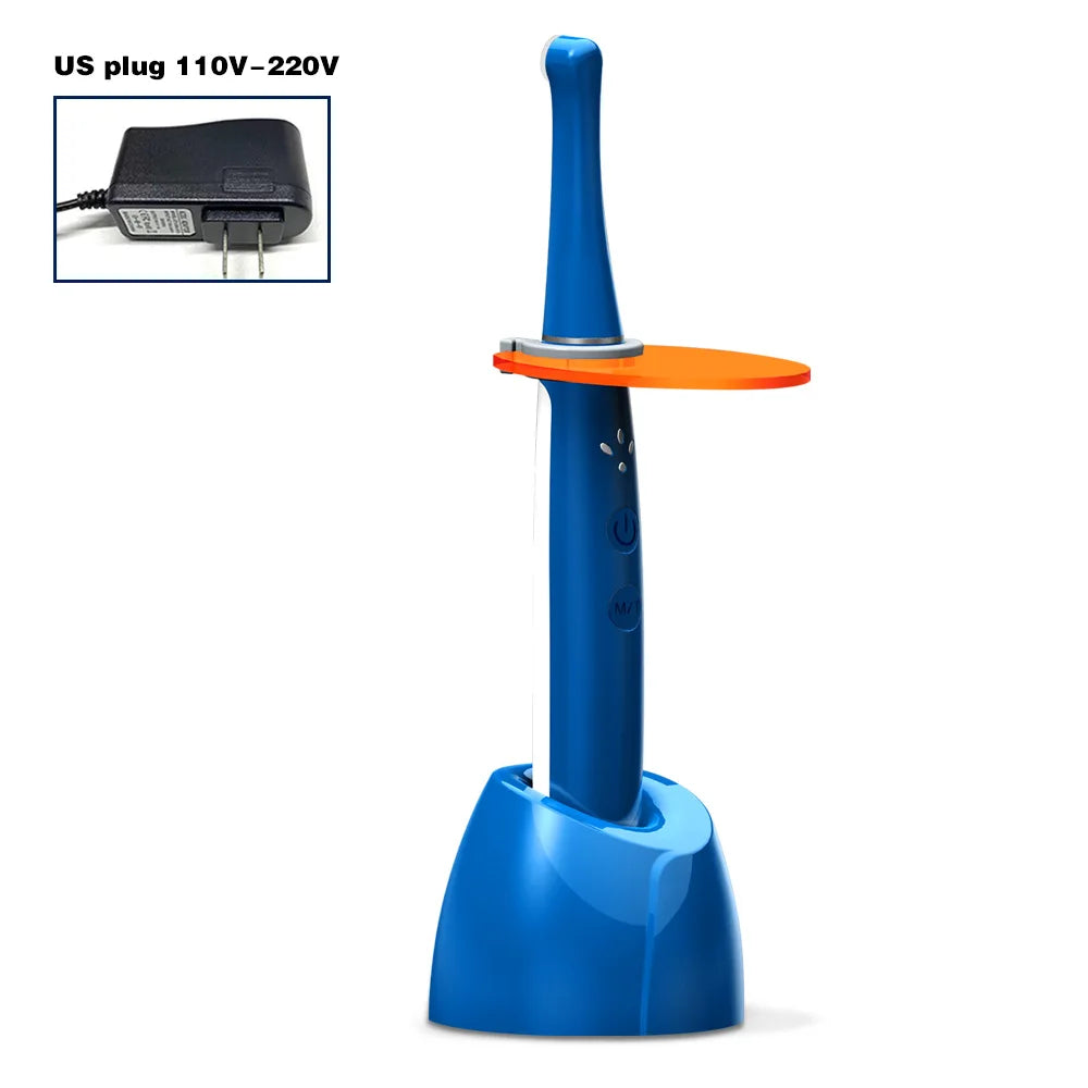 EXP Dental Wireless LED Light Curing 1 Second Light Cure Multifunctional Curing Head Dentist Tools Equipment Resin Light Curing