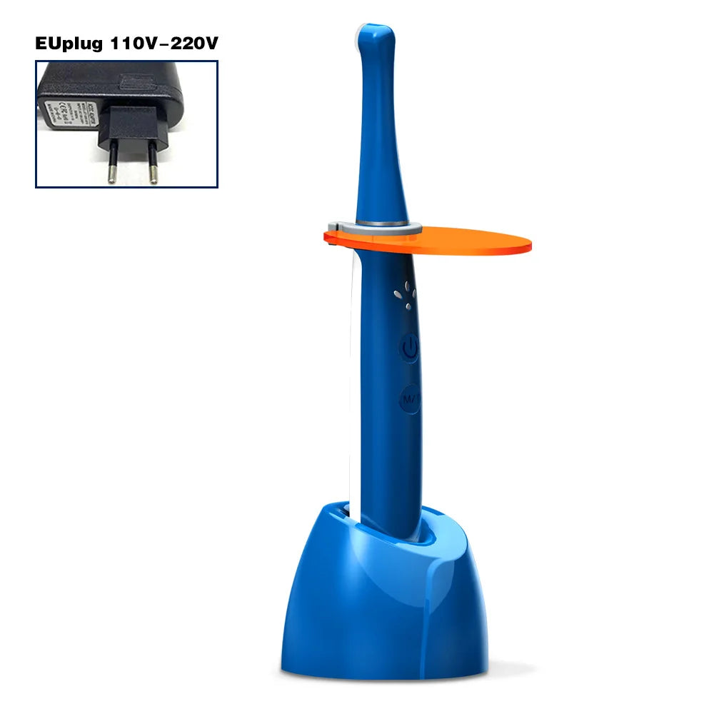 EXP Dental Wireless LED Light Curing 1 Second Light Cure Multifunctional Curing Head Dentist Tools Equipment Resin Light Curing