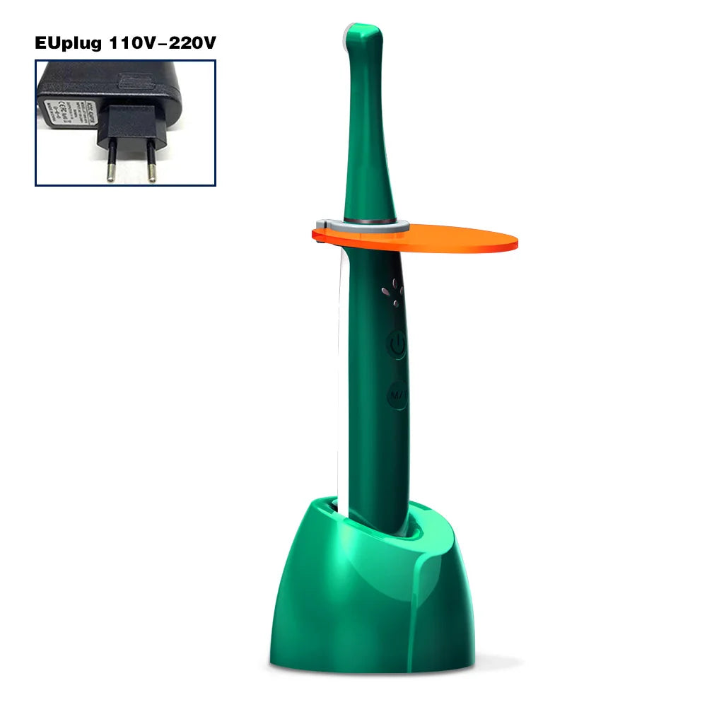 EXP Dental Wireless LED Light Curing 1 Second Light Cure Multifunctional Curing Head Dentist Tools Equipment Resin Light Curing