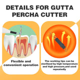 Electrocoagulation Hemostatic Pen 4 Tips Tooth and Gingival Cutter Dental Gutta Percha Cutting Wireless Charging Socket Heating