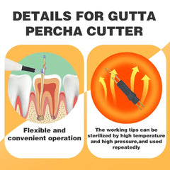 Electrocoagulation Hemostatic Pen 4 Tips Tooth and Gingival Cutter Dental Gutta Percha Cutting Wireless Charging Socket Heating