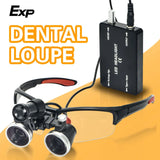 Exp 3.5X2.5X with LED magnifying glass binocular dental magnifying glass surgical beauty medical magnifying glass