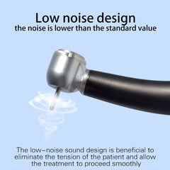 Exp Dental Fiber Optic Handpiece Torque Head Air Turbine Ceramic Bearing Dentist Tool Compatible with NSK 2/4 Hole Connectors