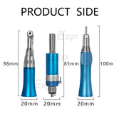 Exp Dental Low Speed Handpiece Contra Angle 1:1 Straight External Water Spray Air Motor Operation Dentistry Equipment Tool