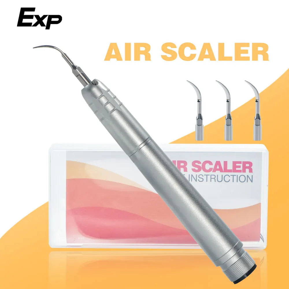 Exp Dental Ultrasonic Air Scaler with 3 Tips Tooth Calculus Remover Cleaning tool Handpiece Whiten Tooth Cleaner 2Holes4 Holes