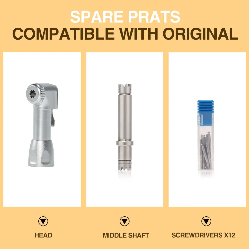 Exp Dental Universal Implant Torque Wrench With 12pcs Drivers Dentistry Ratchet Latch Head Handpiece 5 To 35 N.cm Dentist Tool