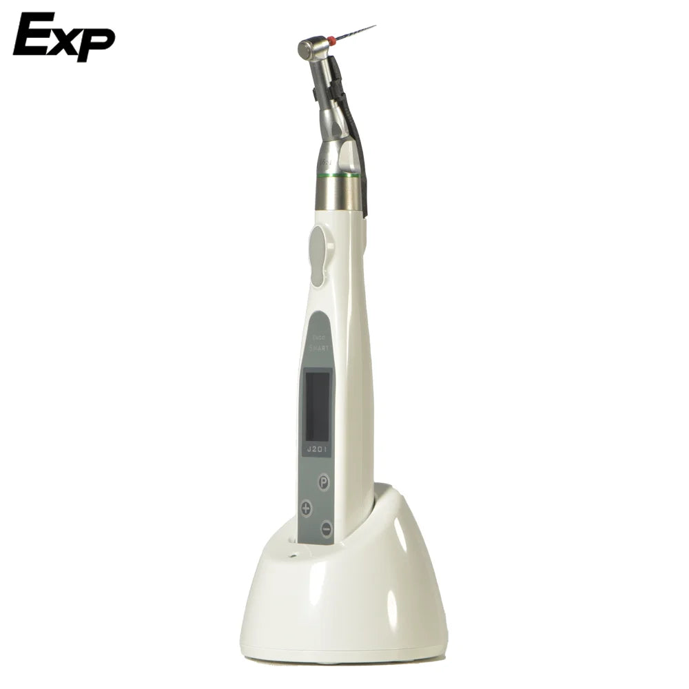Exp Endo Dental Smart Wireless Endo Motor With LED Lamp 16:1 Standard Contra Angle Handpiece Endodontic Root Canal Treatment
