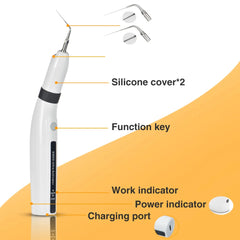 Exp LED Dental Wireless Ultrasonic Activator Endo Ultra Activator Ultrasonic Washing Tooth with 6 Tips Dentistry Tools