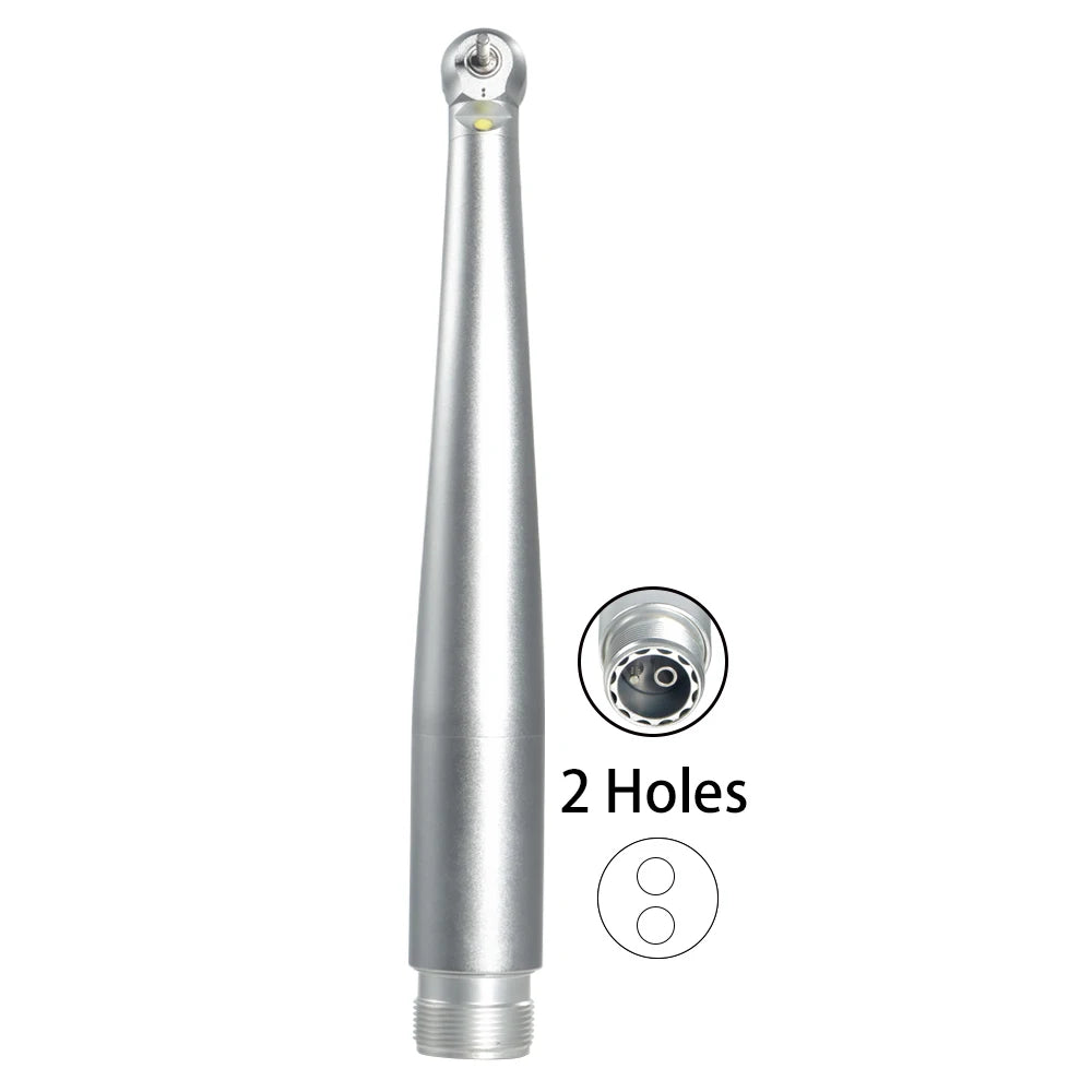 Exp LED Self-Lighting Dental High Speed Handpiece Mini Head Children's Turbine 2/4 Hole Ceramic Ball Bearing Dental Tool