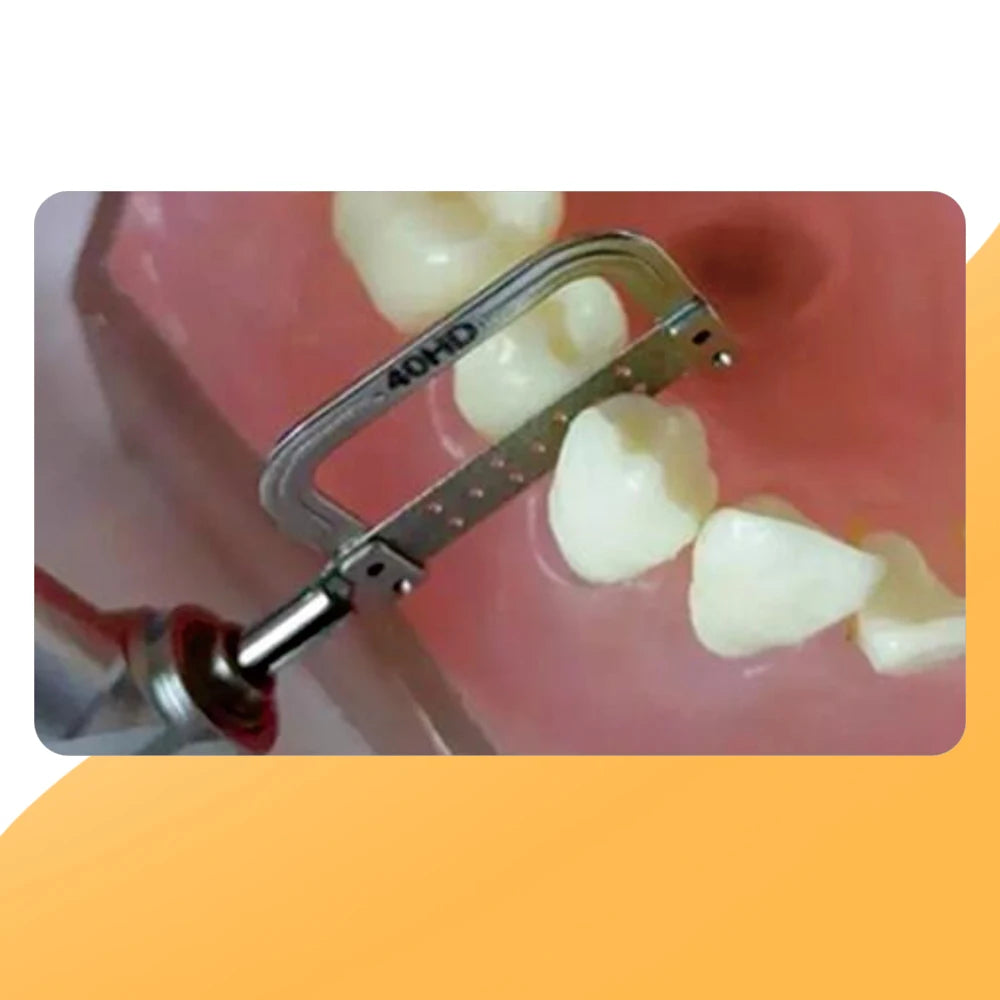 Exp Orthodontic Interproximal Enamel Reduction IPR Double-Sided Saw 15HD-90HD Polishing And Grinding Slice Finishing Tool