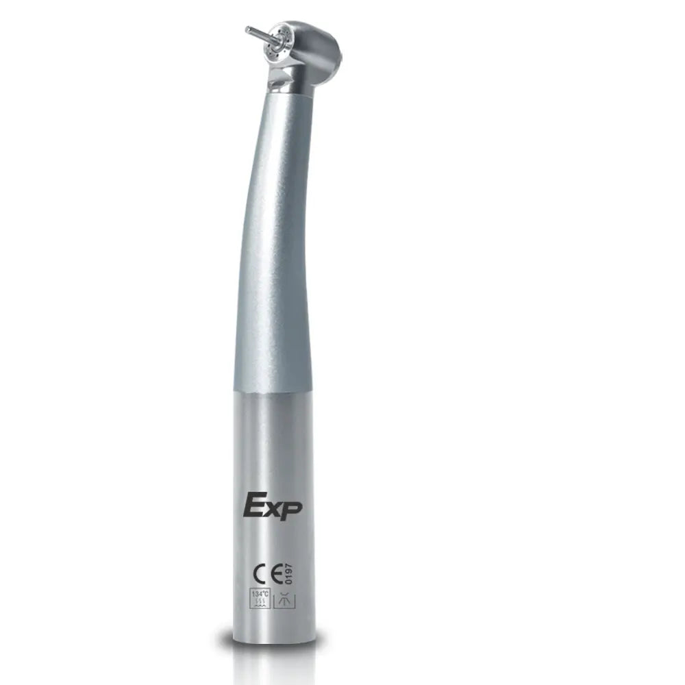 Exp Dental Fiber Optic Handpiece Torque Head Air Turbine Ceramic Bearing Dentist Tool Compatible with KaVo 2/4/6 Hole Connectors