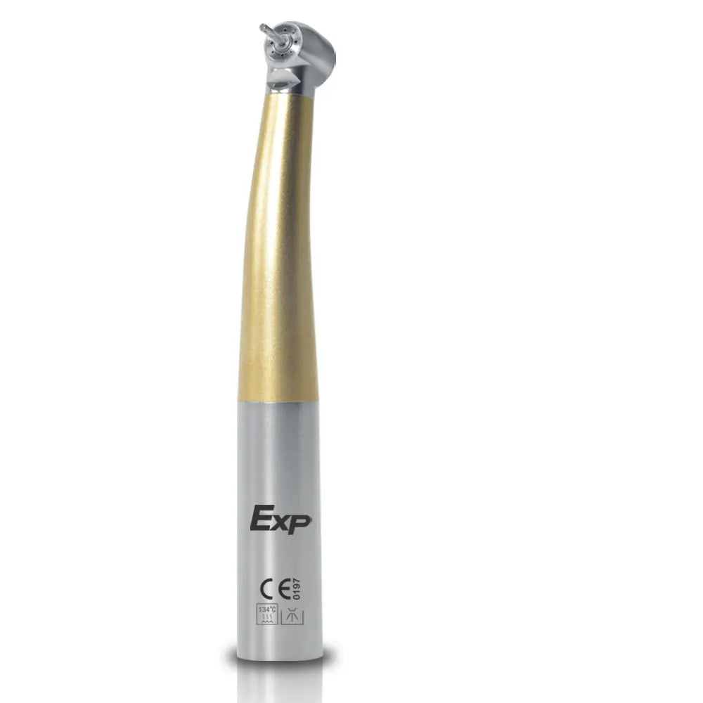 Exp Dental Fiber Optic Handpiece Torque Head Air Turbine Ceramic Bearing Dentist Tool Compatible with KaVo 2/4/6 Hole Connectors