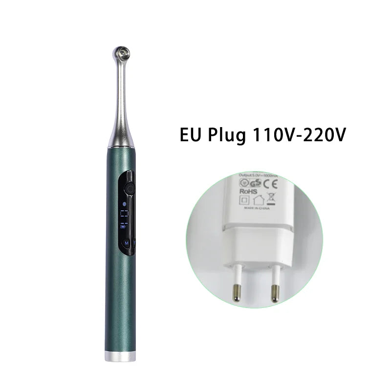 Exp Dental Light Curing Lamp Wireless LED 1 Sec Light Cure High Power Broad Spectrum Dentist Equipment Tools Resin Curing Lamp