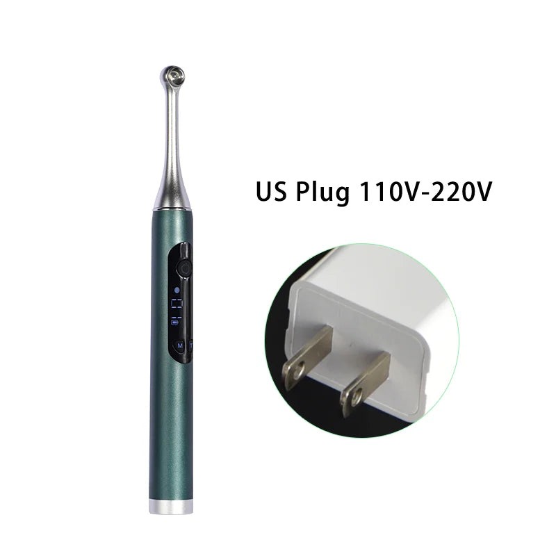 Exp Dental Light Curing Lamp Wireless LED 1 Sec Light Cure High Power Broad Spectrum Dentist Equipment Tools Resin Curing Lamp