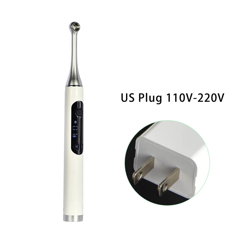 Exp Dental Light Curing Lamp Wireless LED 1 Sec Light Cure High Power Broad Spectrum Dentist Equipment Tools Resin Curing Lamp