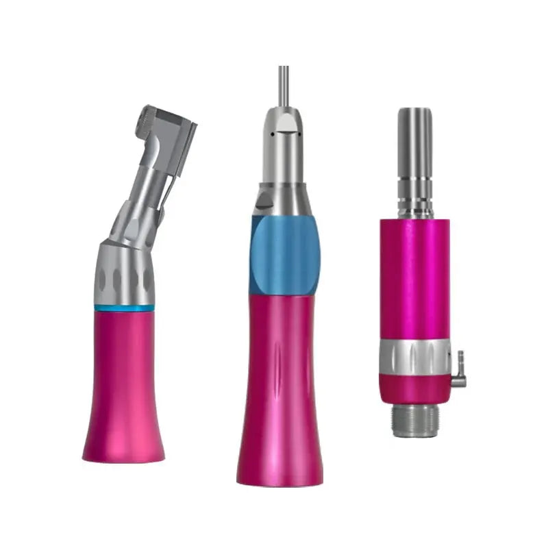 Exp Dental Low Speed Handpiece Contra Angle 1:1 Straight External Water Spray Air Motor Operation Dentistry Equipment Tool