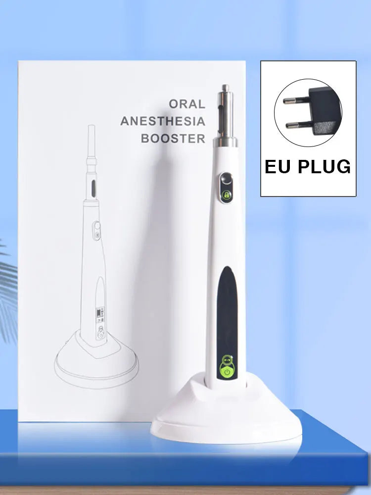 Exp Dental Oral Anesthesia Syringe Wireless Rechargeable Local Anesthesia Painless with Operable LCD Display Suck Back Function