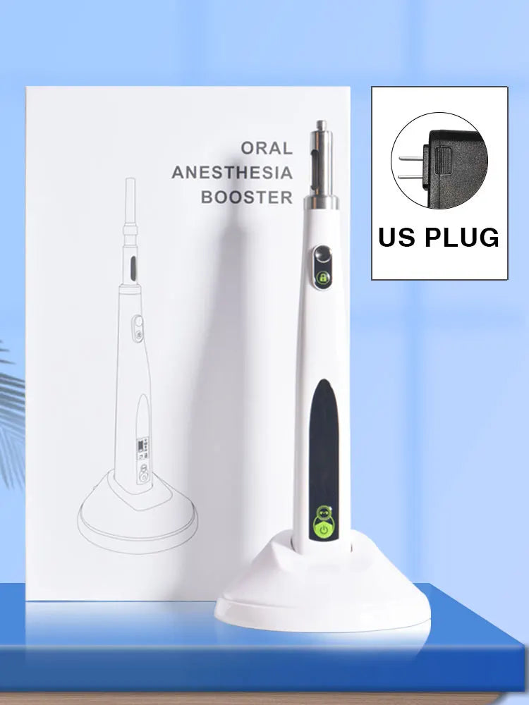 Exp Dental Oral Anesthesia Syringe Wireless Rechargeable Local Anesthesia Painless with Operable LCD Display Suck Back Function