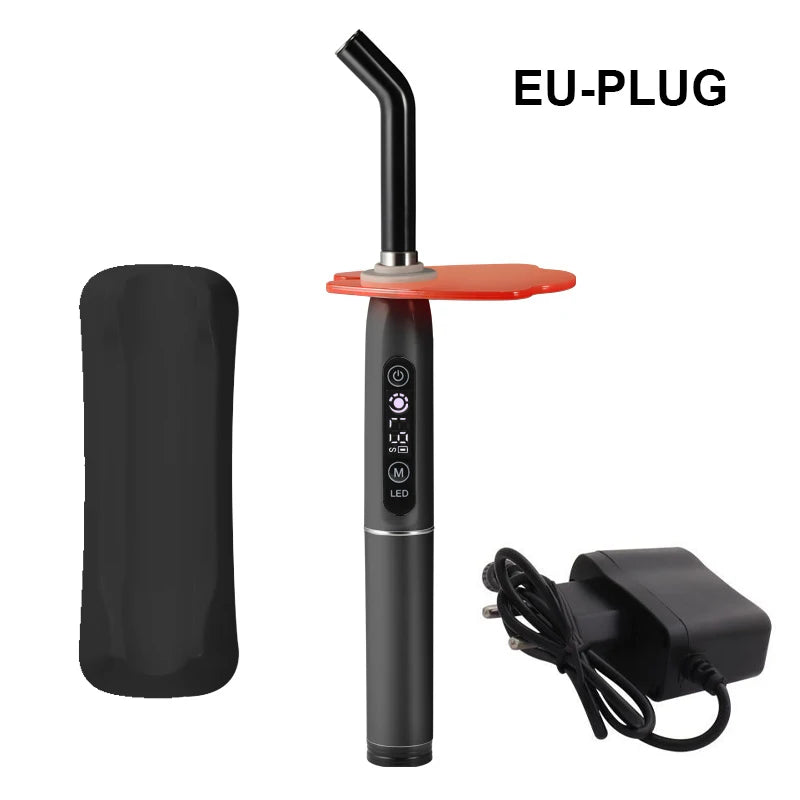 Dental Curing Light Lamp LED 1S Cure 3 Modes Curable Resin One second Cure Dentistry Equipment Photopolymerizer Lamp 2500mW/cm²