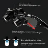 Dental Ergo Loupes 5X Medical Magnifying Glass 48° Optical Loupe Oral Surgery Portable Magnifier With Headlight Dental Equipment