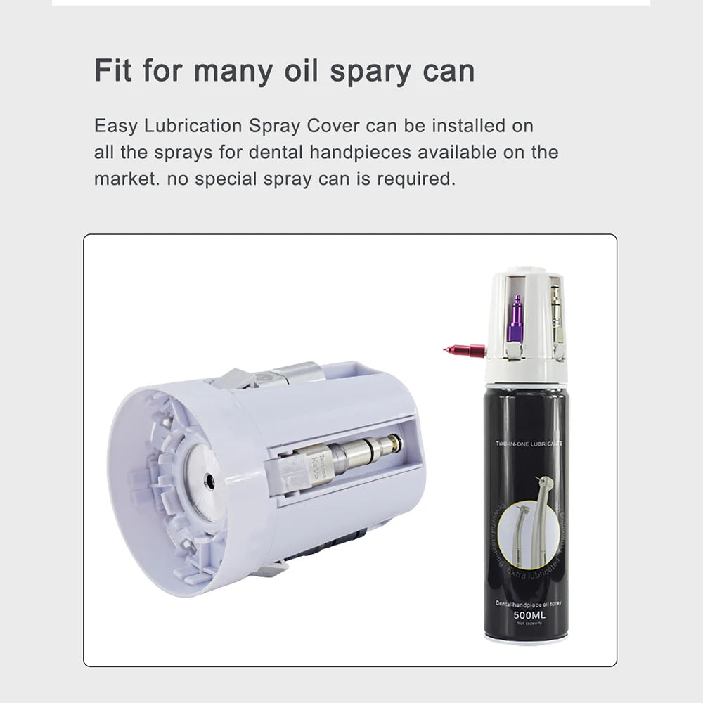 Dental Handpiece Lubrication Oil Machine Spray Cover Dental Handpiece Cleaning System Portable Maintenance Tools