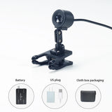 Dental Loupes Surgical Headlight 3W Clip Lamp with Aluminum Casing 110-220V Universal Lighting for Laboratory Use
