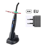 Dental LED Curing Light Wireless Blue Ray Curing Lamp 5W≥1200mw/c㎡ Wavelength 440-480nm Solidify Dentists Instrument