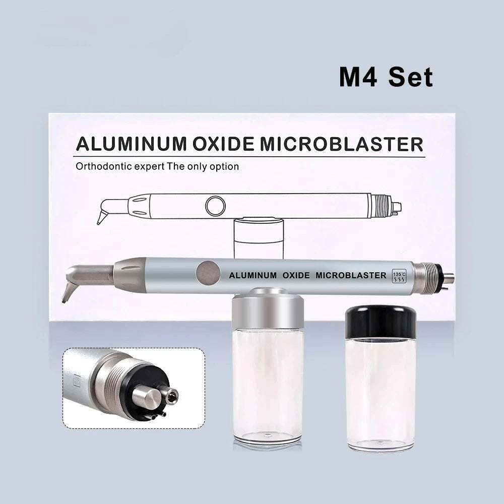 Dental Aluminum Oxide Micro Blaster with Water Spray Air Abrasion Interface Microetcher Sandblasting Alumina Gun Polisher Tools