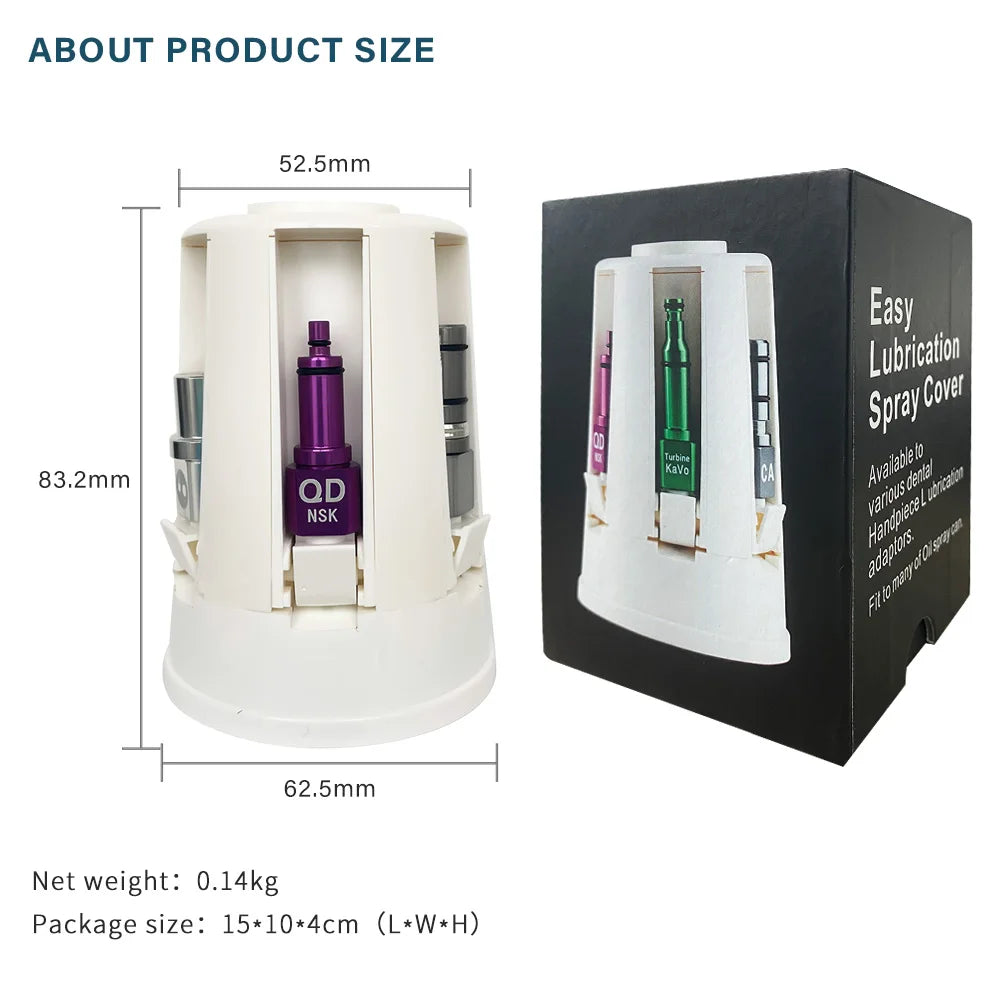 Dental Handpiece Lubrication Oil Machine Spray Cover Dental Handpiece Cleaning System Portable Maintenance Tools