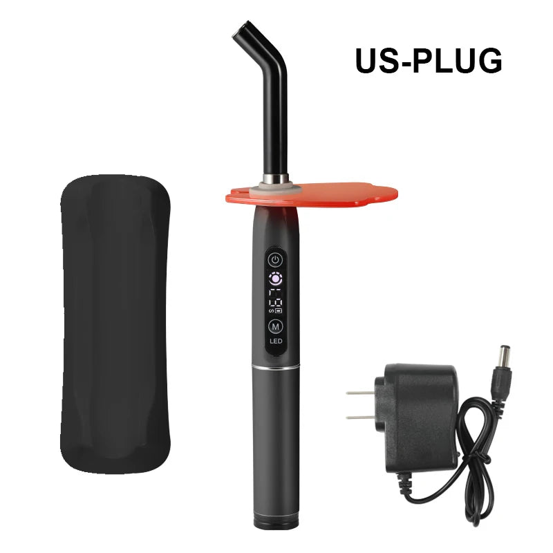 Dental Curing Light Lamp LED 1S Cure 3 Modes Curable Resin One second Cure Dentistry Equipment Photopolymerizer Lamp 2500mW/cm²