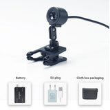 Dental Loupes Surgical Headlight 3W Clip Lamp with Aluminum Casing 110-220V Universal Lighting for Laboratory Use