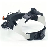 Ergo Loupe Head mounted Dental Magnifier 48 ° Angle Zoom Magnifier 5W LED Spotlight Oral Surgery Special Tool