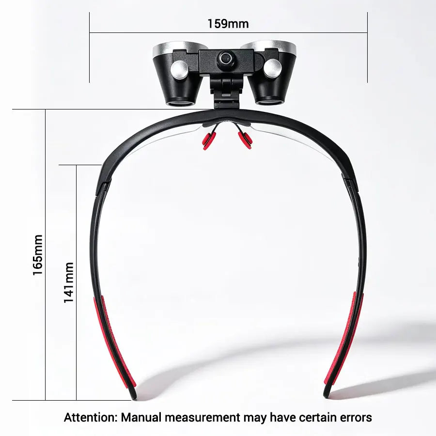 Dental Loupes 3.5x2.5x 320-420mm Goggles Lab Medical Magnifier Dentists Surgical Optical Lens Magnifying Glass Blue
