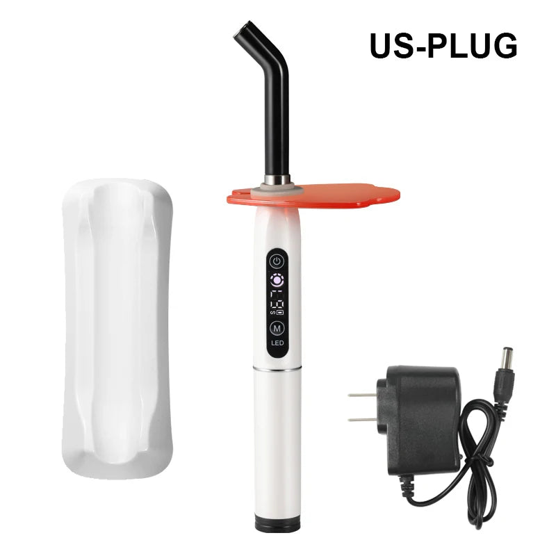 Dental Curing Light Lamp LED 1S Cure 3 Modes Curable Resin One second Cure Dentistry Equipment Photopolymerizer Lamp 2500mW/cm²