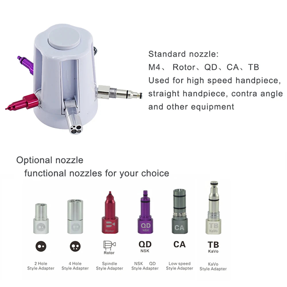 Dental Handpiece Lubrication Oil Machine Spray Cover Dental Handpiece Cleaning System Portable Maintenance Tools