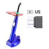 Dental LED Curing Light Wireless Blue Ray Curing Lamp 5W≥1200mw/c㎡ Wavelength 440-480nm Solidify Dentists Instrument