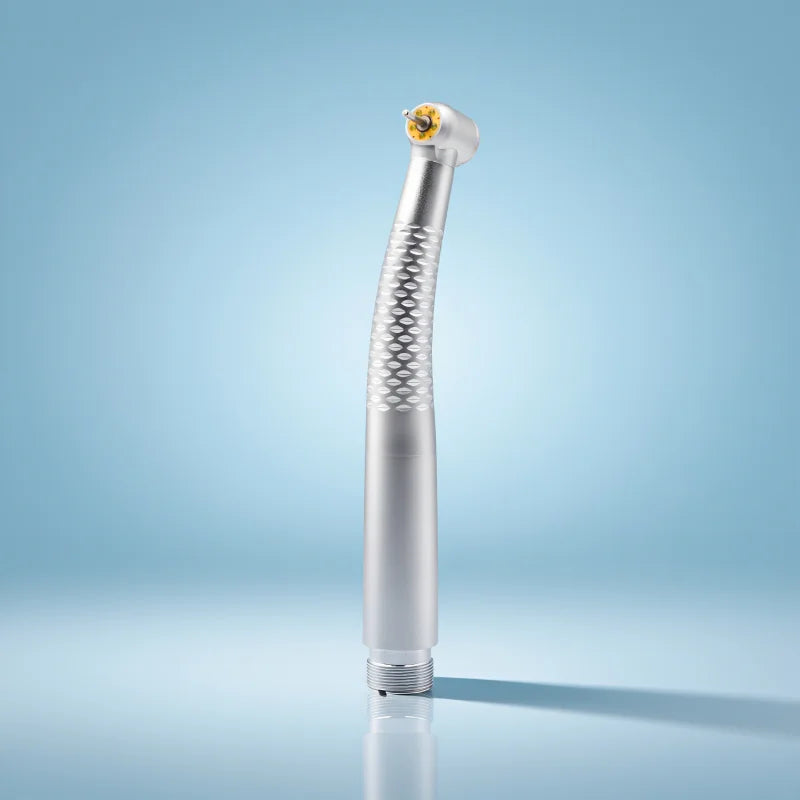 Dental High Speed Handpiece 5 LED Shadowless Light Triple Water Spray Air Turbine Push Button Dentist Clinic Surgical Tools