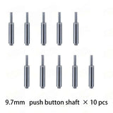 10pcs Dental Handpiece Push Button Shaft 9.7/10.75/11.35/11.8/12.6/13.5mm Spindle for Cartridge Rotor spare parts dentistry tool