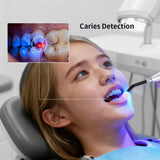 2 in 1 Dental Composite Resin Curing Light and Caries Detection LED Light Wide Spectrum Resin Curing Machine Wireless Tool