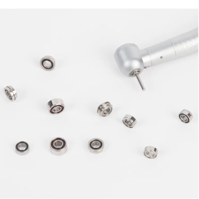 10pcs High Speed Sirona T2/T3 Handpiece Turbine Cartridge Rotor Bearings SR144TLZWN 3.175x6.35x2.78mm