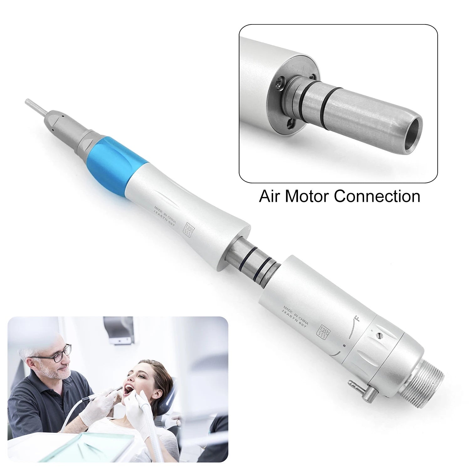 Dental Handpiece Endomo Materials Dentistry Odontologia Low Speed (2 or 4 Hole) Air Turbine Straight Contra Angle Air Motor